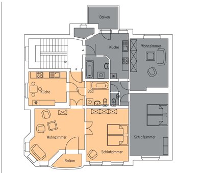 Wohnung zur Miete 340 € 2 Zimmer 62 m² EG frei ab sofort Zittau Zittau 02763