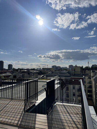 Penthouse zum Kauf provisionsfrei 920.000 € 2 Zimmer 78 m² Friedrichshain Berlin 10243