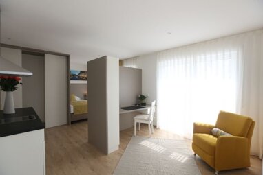 Apartment zur Miete Wohnen auf Zeit 1.090 € 1 Zimmer 29,5 m² frei ab sofort Alt-Haunwöhr Ingolstadt 85051