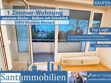 Wohnung zum Kauf 220.000 € 1 Zimmer 28 m² Alt Moosach München 80992