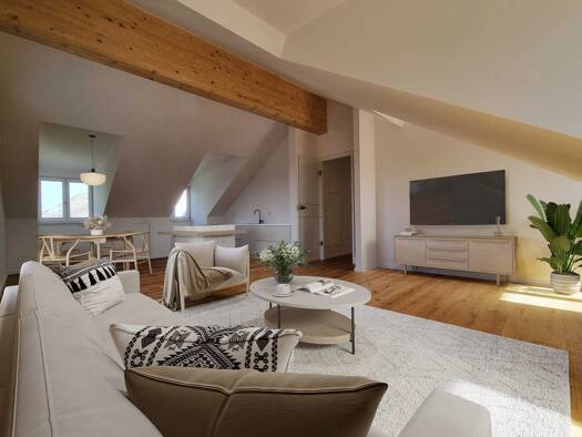 Wohnung zum Kauf - Erstbezug provisionsfrei 863.550 € 3 Zimmer 101 m² 2. Geschoss frei ab sofort Höhenkirchner Straße 17 Hofolding Brunnthal 85649