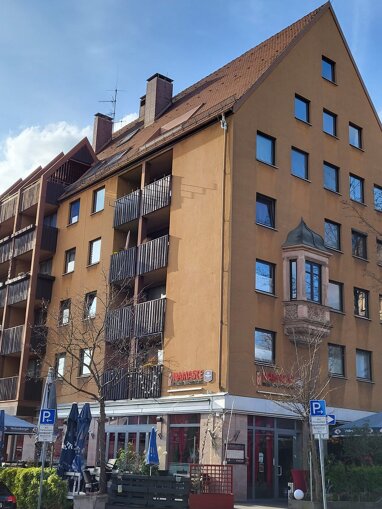 Wohnung zur Miete 490 € 1 Zimmer 33 m² 1. Geschoss Hirschelgasse 1 Altstadt / St. Sebald Nürnberg 90403