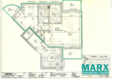 Wohnung zur Miete 500 € 2 Zimmer 74,1 m² 3. Geschoss frei ab sofort Arndtstraße 14 Südstadt Görlitz 02826