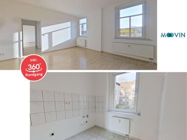 Apartment zur Miete 440 € 2 Zimmer 61,1 m² 1. Geschoss Wörmlitzer Straße 97 Südliche Innenstadt Halle 06110