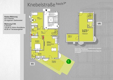 Terrassenwohnung zum Kauf Provisionsfrei 670.000 € 4 Zimmer 133 m² Erdgeschoss Schniegling Nürnberg 90427