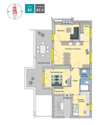 Wohnung zum Kauf Provisionsfrei 795.000 € 3 Zimmer 90,5 m² 1. Geschoss Steinkirchen Dachau 85221