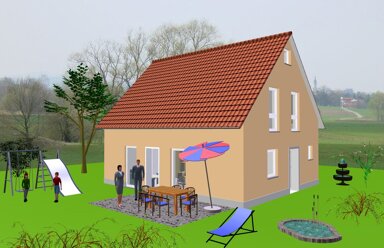 Einfamilienhaus zum Kauf provisionsfrei 268.000 € 5 Zimmer 108 m² 762 m² Grundstück Fürnheim Fürnheim Wassertrüdingen 91717