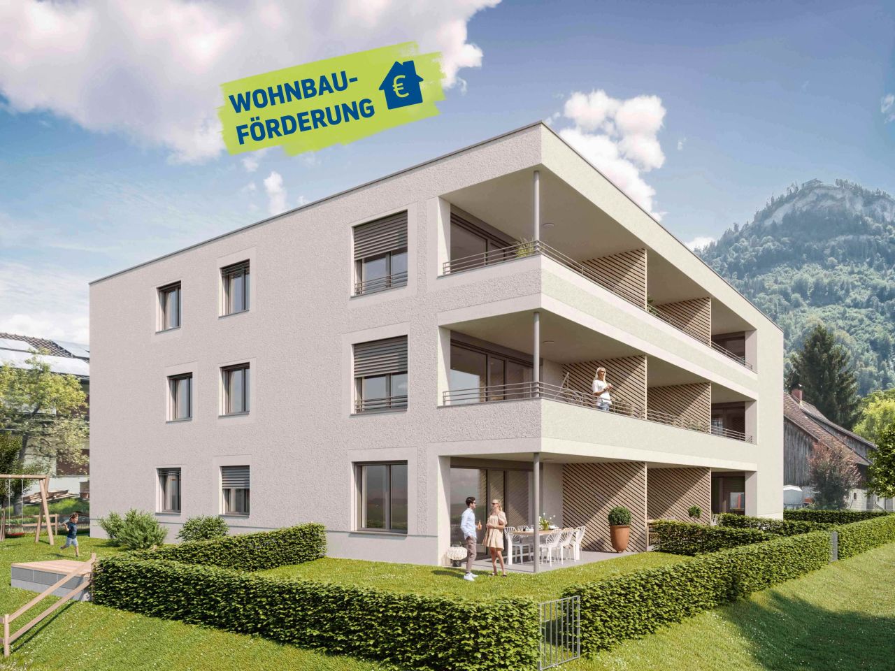 Wohnung zum Kauf 307.000 € 2 Zimmer 39,1 m²<br/>Wohnfläche EG<br/>Geschoss 01.08.2026<br/>Verfügbarkeit Steinacker Eschborn Dornbirn 6850