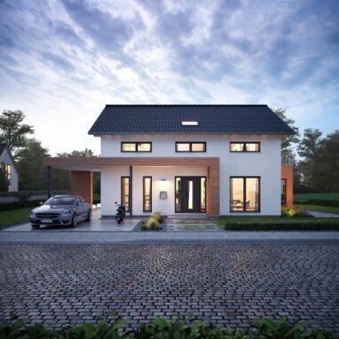Einfamilienhaus zum Kauf Provisionsfrei 282.449 € 5 Zimmer 145 m² 500 m² Grundstück Ehrentrup Lage 32791