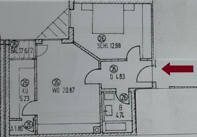 Wohnung zur Miete 2.150 € 2 Zimmer 52 m² 1. Geschoss Reitmorstraße 43a Englischer Garten Süd München 80538