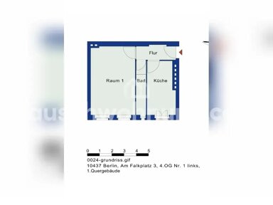 Wohnung zur Miete Tauschwohnung 360 € 1 Zimmer 37 m² 4. Geschoss Mitte Berlin 10119