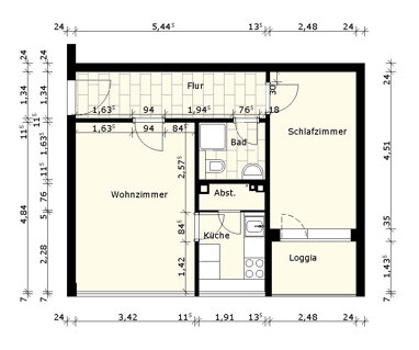 Apartment zum Kauf Provisionsfrei 220.000 € 2 Zimmer 48 m² Erdgeschoss Farmsen - Berne Hamburg 22159