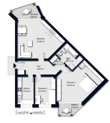 Wohnung zum Kauf 429.900 € 3 Zimmer 86,7 m² Garstedt Norderstedt 22846