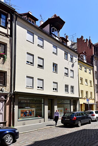 Wohnung zur Miete 680 € 2 Zimmer 52,5 m² 2. Geschoss frei ab sofort Obere Wörthstraße 8 Altstadt / St. Lorenz Nürnberg 90403