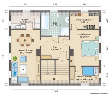 Wohnung zur Miete 449 € 4 Zimmer 79 m² Dorfstraße 37 Gornau Gornau 09405