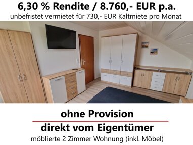 Wohnung zum Kauf Provisionsfrei 139.000 € 2 Zimmer 47 m² 2. Geschoss Dietersweiler Freundenstadt 72250