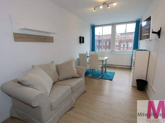 WG-Zimmer zur Miete Wohnen auf Zeit 555 € 30 m² 3. Geschoss frei ab sofort Lorenz Nürnberg 90402