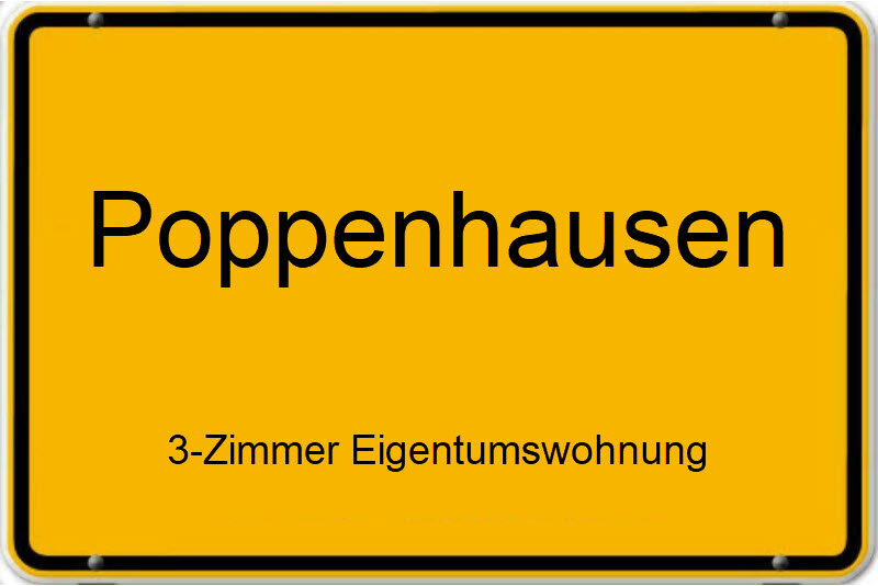 Wohnung zum Kauf 178.000 € 3 Zimmer 77,1 m² 1. Geschoss Poppenhausen Poppenhausen 97490