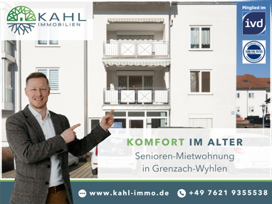Wohnung zur Miete 1.200 € 3 Zimmer 95,6 m² 1. Geschoss Grenzach Grenzach-Wyhlen 79639