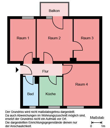 Wohnung zur Miete 490 € 4 Zimmer 64 m² 1. Geschoss frei ab 16.02.2025 Sugambrerstraße 8 Oberaden Bergkamen 59192