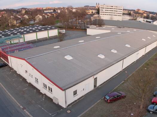 Lagerhalle zur Miete provisionsfrei 5.200 € 910 m² Lagerfläche Seligenweg 23 Innenstadt Hof 95028