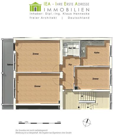 Wohnung zum Kauf 340.000 € 3 Zimmer 84 m² Ludwigstraße 28 Innenstadt Würzburg 97070