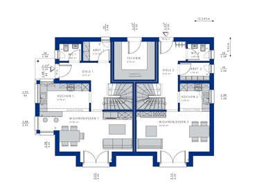 Mehrfamilienhaus zum Kauf 681.745 € 7 Zimmer 204 m² 698 m² Grundstück Sturmbühl - FH Polizei Villingen-Schwenningen 78056