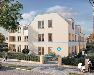 Terrassenwohnung zum Kauf provisionsfrei 585.500 € 3 Zimmer 76,5 m² EG Jägerstraße 35 Lichterfelde Berlin 12209