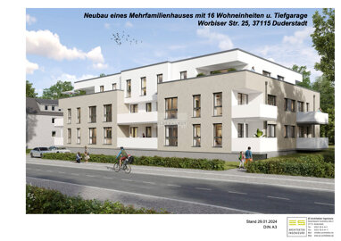 Wohnung zum Kauf 290.170 € 2,5 Zimmer 77,6 m² Worbiser Straße 25 Duderstadt Duderstadt 37115