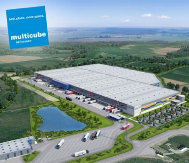 Logistikzentrum zur Miete provisionsfrei 77.000 m² Lagerfläche teilbar ab 10.000 m² Gerterode Ludwigsau 36251