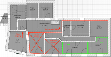 Bürofläche zur Miete provisionsfrei 500 € 60 m² Bürofläche Geisenfeld Geisenfeld 85290