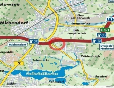 Grundstück zum Kauf 290.000 € 708 m² Grundstück Wildenbruch Michendorf 14552