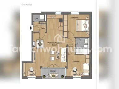 Wohnung zur Miete Tauschwohnung 726 € 3 Zimmer 76 m² EG Gohlis - Süd Leipzig 04155