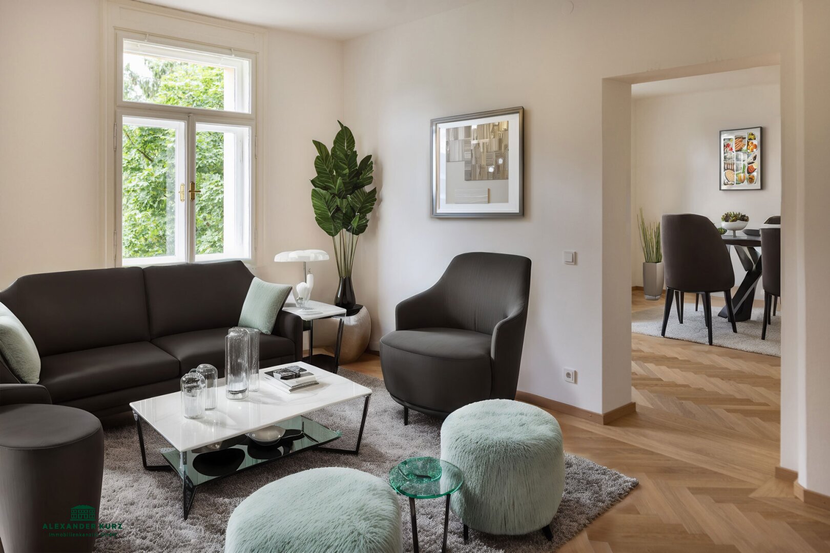 Wohnung zum Kauf 4 Zimmer 78 m²<br/>Wohnfläche 3.<br/>Geschoss Arenbergstraße 27 Salzburg Salzburg 5020