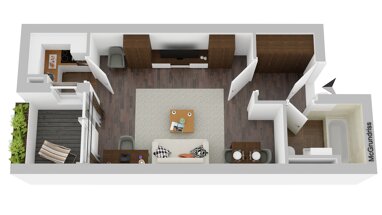Wohnung zum Kauf 157.000 € 1 Zimmer 32,5 m² frei ab sofort Aubing-Süd München 81249