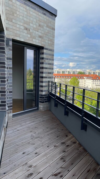 Apartment zur Miete 897,89 € 3 Zimmer 66,5 m² 7. Geschoss Holbeinstr. 7 Johannstadt-Süd (Cranachstr.) Dresden 01307