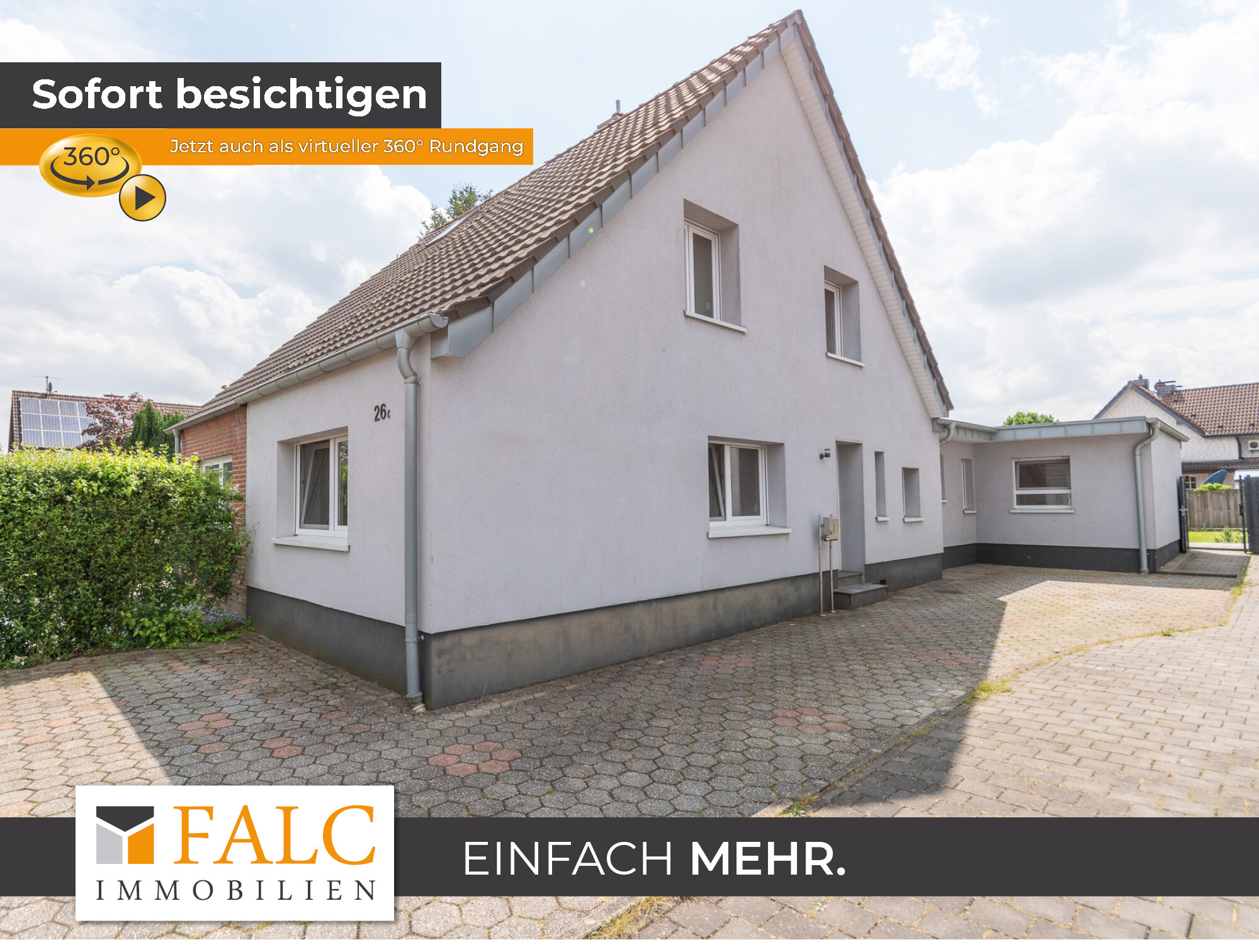 Doppelhaushälfte zum Kauf 349.700 € 4 Zimmer 115 m²<br/>Wohnfläche 370 m²<br/>Grundstück Grefrath Grefrath 47929