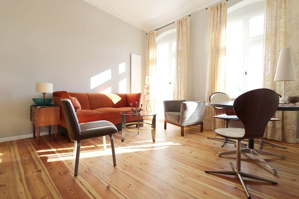 Wohnung zur Miete Wohnen auf Zeit 1.950 € 2 Zimmer 40 m² frei ab sofort Gaudystraße Prenzlauer Berg Berlin 10437