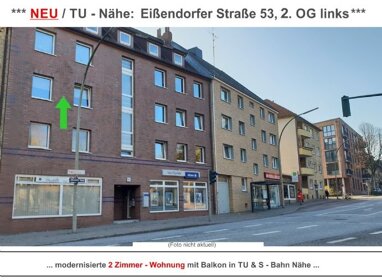 Wohnung zur Miete 692,53 € 2 Zimmer 54,6 m² 3. Geschoss Eißendorfer Straße 53 Harburg Hamburg 21073