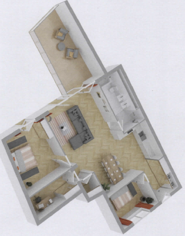 Wohnung zur Miete 1.480 € 3 Zimmer 105,6 m² Bad Hersfeld Bad Hersfeld 36251