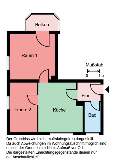 Wohnung zur Miete 390 € 2 Zimmer 48,6 m² 1. Geschoss frei ab 16.02.2025 Am Römerberg 20 Oberaden Bergkamen 59192