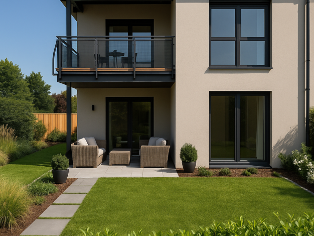 Doppelhaushälfte zum Kauf - Erstbezug 1.299.990 € 4 Zimmer 142 m² 335 m² Grundstück Frühlingstraße 52 Gauting 82131