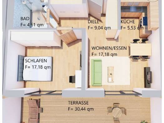 Wohnung zur Miete Wohnen auf Zeit 1.450 € 2 Zimmer 68 m² frei ab sofort Kaufbeuren 87600