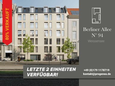 Wohnung zum Kauf 186.150 € 1 Zimmer 21,9 m² Weißensee Berlin 13088