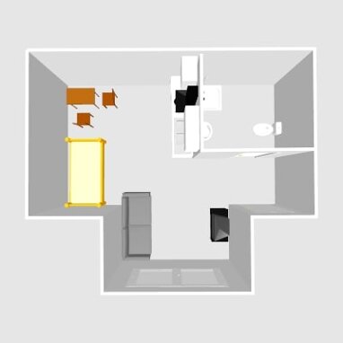 Wohnung zur Miete 500 € 1 Zimmer 30 m² Erdgeschoss Denkendorf 73770
