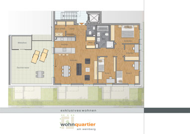 Wohnung zum Kauf Provisionsfrei 1.142.900 € 5 Zimmer 141 m² Mähringer Weg Ulm 89075