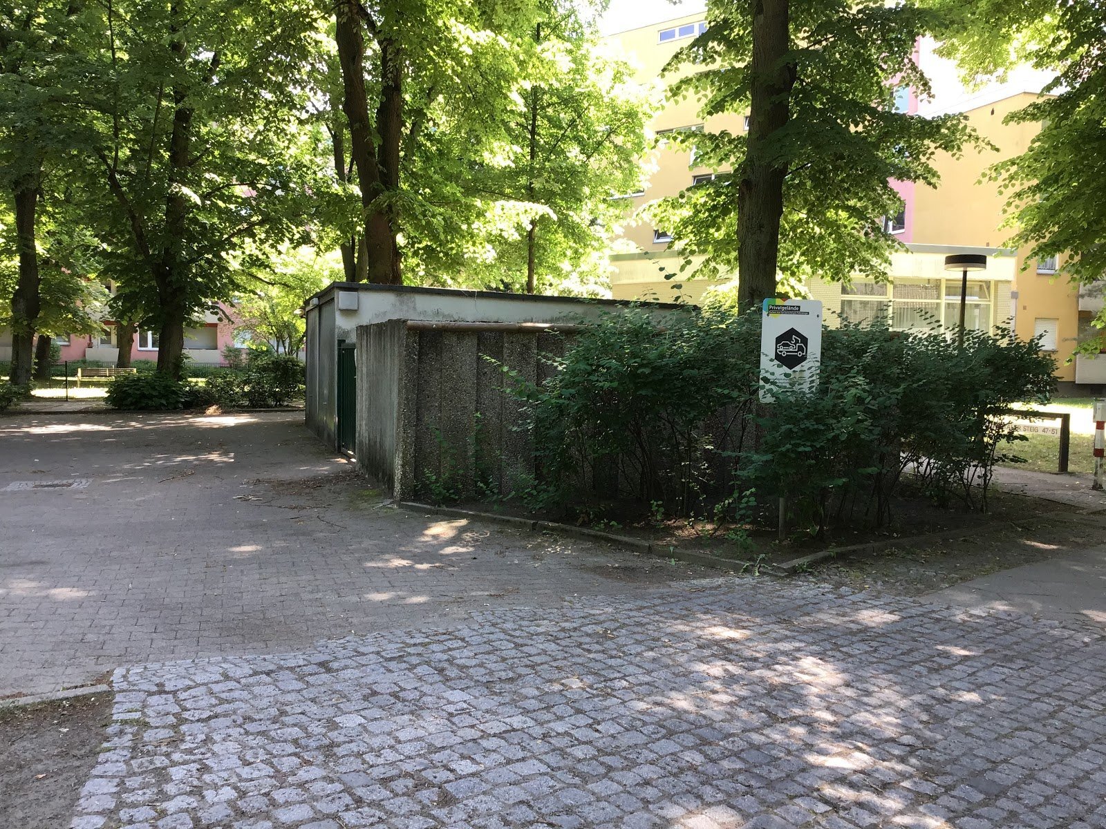 Außenstellplatz zur Miete provisionsfrei 41,55 € Hermsdorf Berlin 13467