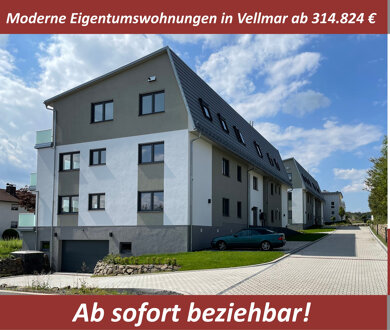 Wohnung zum Kauf provisionsfrei 314.824 € 2,5 Zimmer 68,4 m² frei ab sofort Rendsburger  Straße 1-3 Vellmar-West Vellmar 34246