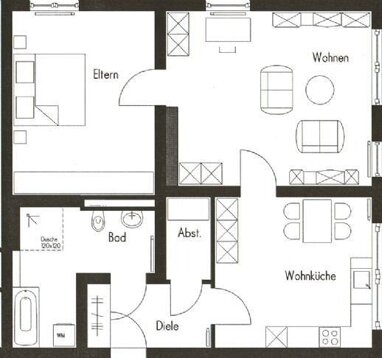 Wohnung zur Miete 790 € 2 Zimmer 88,2 m² Erdgeschoss Wullenstetten Senden 89250