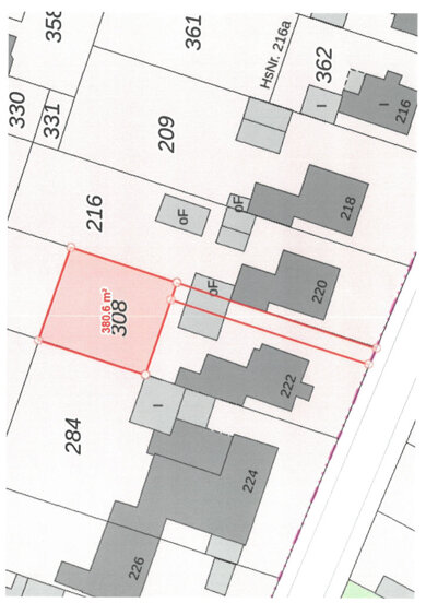 Grundstück zum Kauf 65.000 € 380 m² Grundstück Innenstadt Minden-Hahlen 32427